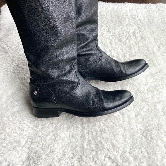 Frye Black Size 7 Melissa Back Zipper Boots - Picture 6 of 16